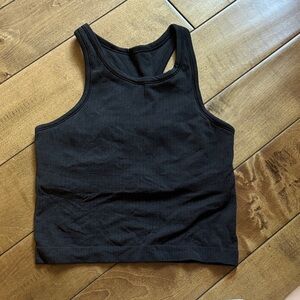 Lululemon Ebb to Street Cropped Racerback Tank Top — Light Support B/C Cup